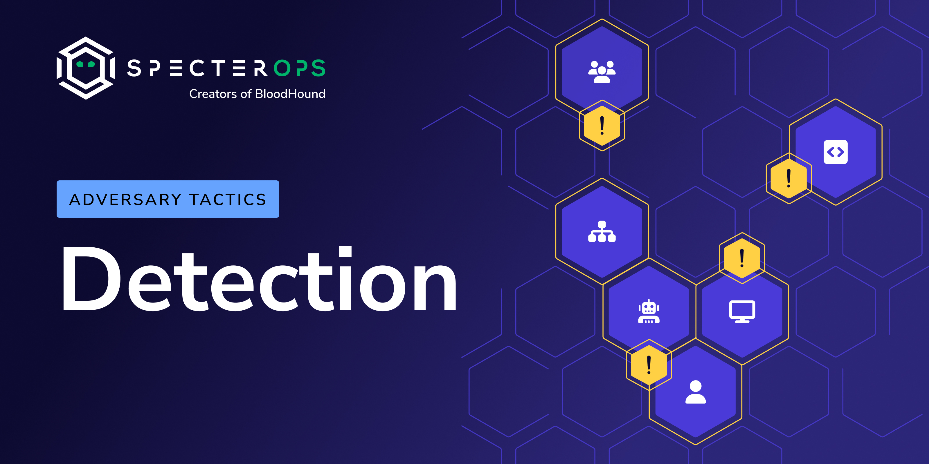 Adversary Tactics: Detection